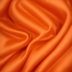 Orange color silky texture. AI generated illustration