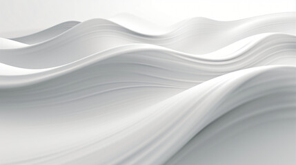 Abstract of white architectural space - Powered by Adobe