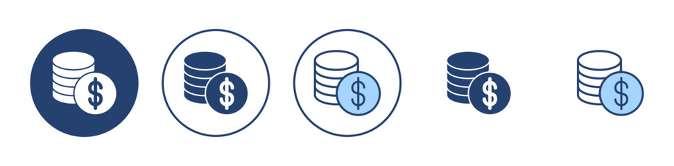 Money icon vector. Money sign and symbol