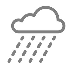 Cloud storage icon symbol vector image. Illustration of the database server hosting cloud system digital design image