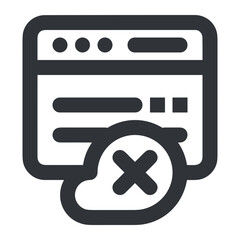 Cloud storage icon symbol vector image. Illustration of the database server hosting cloud system digital design image