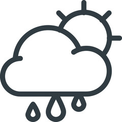 Cloud storage icon symbol vector image. Illustration of the database server hosting cloud system digital design image