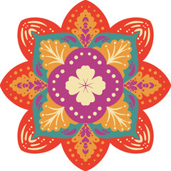 Diwali Rangoli Element