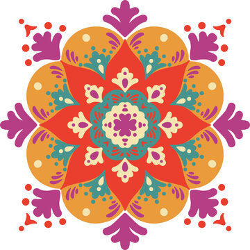 Diwali Rangoli Element