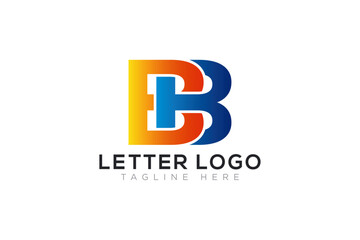 BB Latter bb logo icon - obrazy, fototapety, plakaty