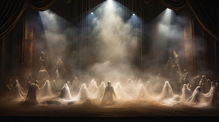 Ghostly Theater Performance