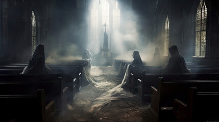 Apparitions in the Abandoned Church