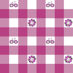 Fall illustration collection, frames, postcards, bicycle