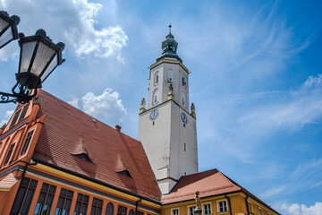 Namyslow Town Hall, Opole Voivodeship, Poland