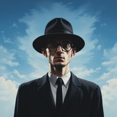 artistic portrait of a Jew