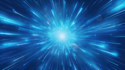 Naklejka premium Abstract bright blue sparkling background illustration