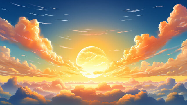 Sunny background deals