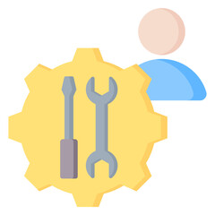 Journeymen Flat Icon