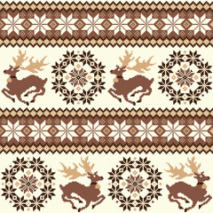 Textile patterns based on traditional Nordic images,