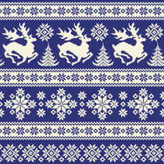 Textile patterns based on traditional Nordic images,
