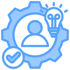 Competence Blue Icon