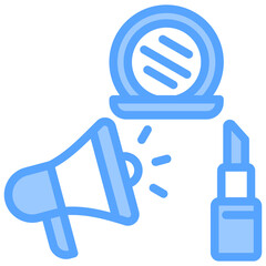 Marketing Blue Icon