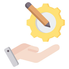 Service Design Flat Icon