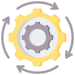 Operations Flat Icon