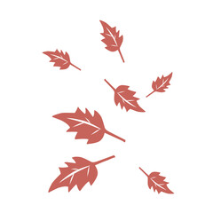 maple leaf fall illustration