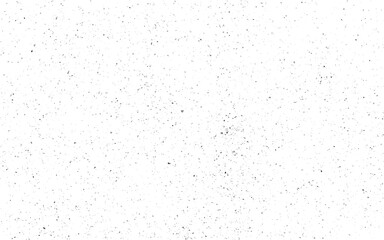 Abstract vector noise. Grunge texture overlay with rough and fine black particles isolated on white background. Texture of black dots on white background. 