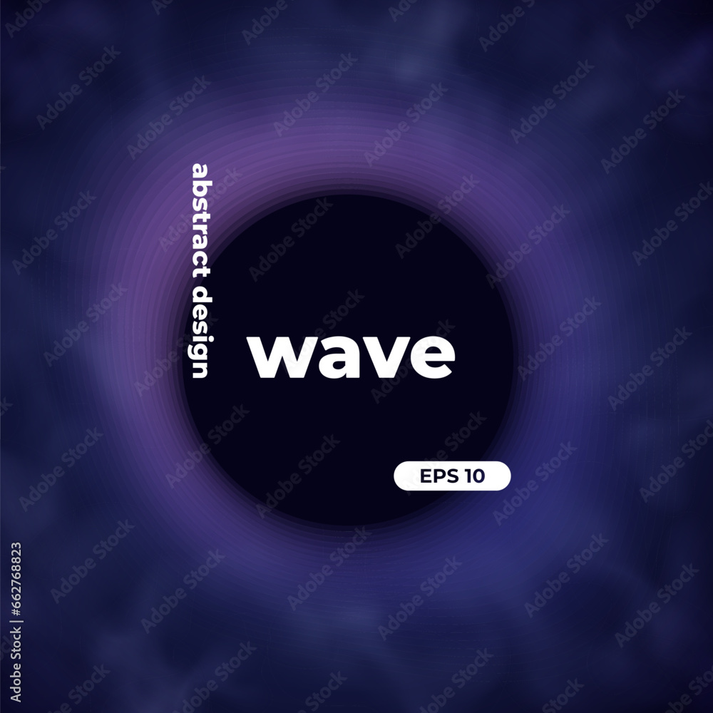 Poster circle banner with gradient isolated on black background. vector set. fluid vivid gradients for bann