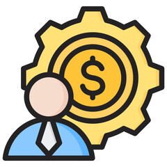 System Outline Color Icon