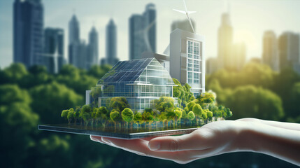 Sustainable growth and eco-friendly enterprises relying on renewable energy sources. Innovative contemporary technologies enable us to foster a clean, environmentally conscious,