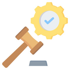 Legal Flat Icon