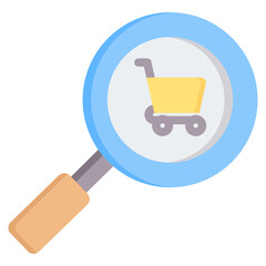 Market Research Flat Icon