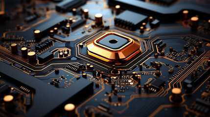 Circuits and motherboards background