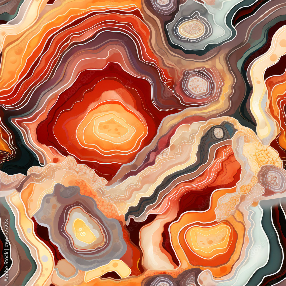 Poster marble seamless pattern. abstract background. marbling texture design.