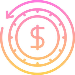 Cashback money icon