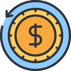 Cashback money icon