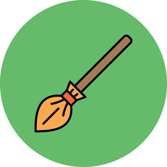 Witch Broom Icon