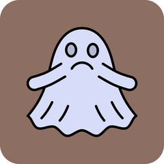 Sad Ghost Icon