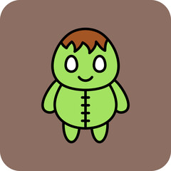 Cute Monster Icon