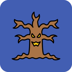 Scary Tree Icon