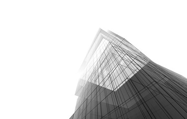 abstract concept architecture 3d illustration