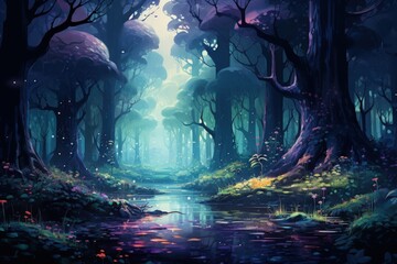 Enchanted forests with sentient talking trees - Generative AI