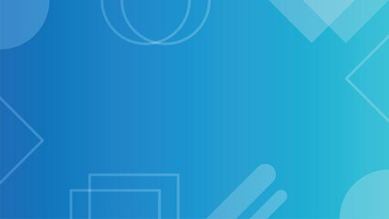 abstract blue background with lines and shapes computer wallpaper 4K