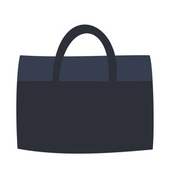 ビジネスバッグ。フラットなベクターイラスト。 A briefcase. Flat designed vector illustration.