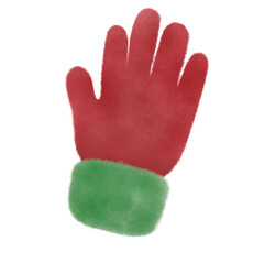 Christmas glove