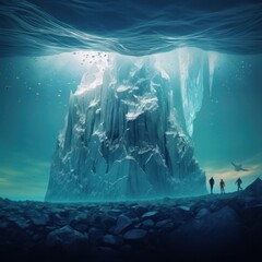 Floating Iceberg