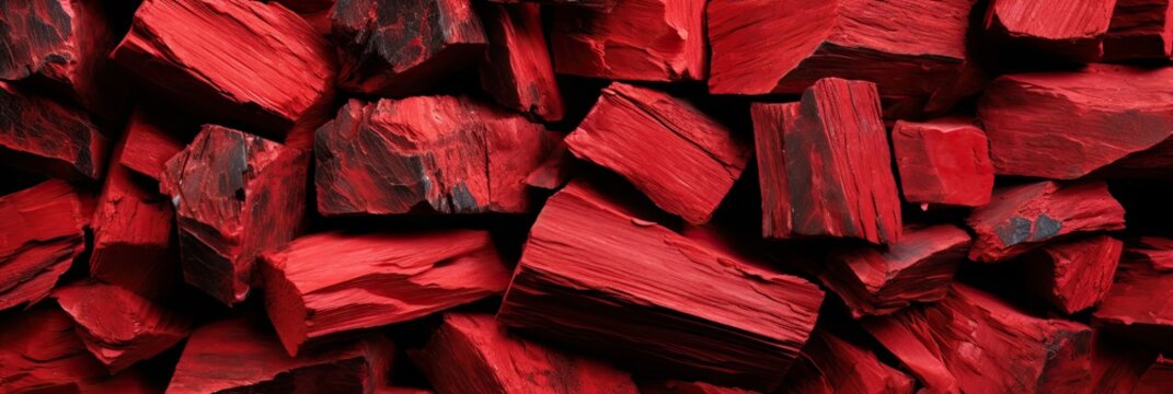 red stone background.