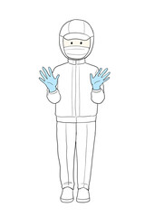 食品工場の従業員