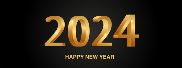 Happy new year 2024 background. Modern luxury background. Modern Christmas background. Vector EPS 10