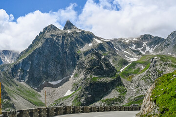Grosser Sankt Bernhard, Saint-Bernard, Passstrasse, Alpenpass, Bergstrasse, Alpen, Aostatal,...