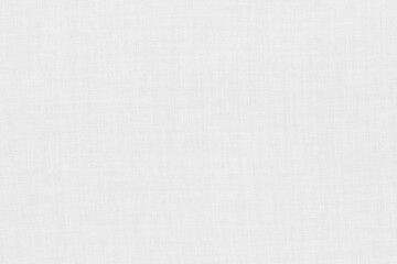 White linen fabric texture background, seamless pattern of natural textile.