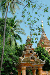 Fototapeta premium Wat Lok Molee temple in Chiang Mai, Thailand